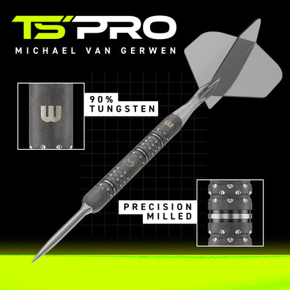 Winmau Michael Van Gerwen TS-PRO 90% Tungsten Switch Point Dart Set