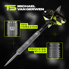 Winmau Michael Van Gerwen TS 90% Tungsten Switch Point Dart Set