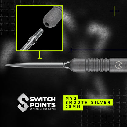 Winmau Michael Van Gerwen TS 90% Tungsten Switch Point Dart Set