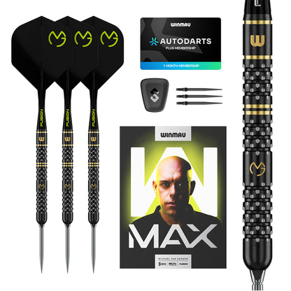 Winmau Michael Van Gerwen W-Max 90% Tungsten Switch Point Dart Set