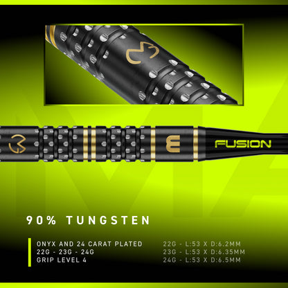 Winmau Michael Van Gerwen W-Max 90% Tungsten Switch Point Dart Set