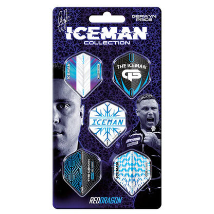 Red Dragon Gerwyn Price "Iceman" Hardcore Flight Collection