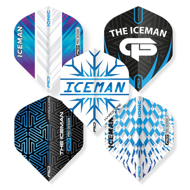 Red Dragon Gerwyn Price "Iceman" Hardcore Flight Collection