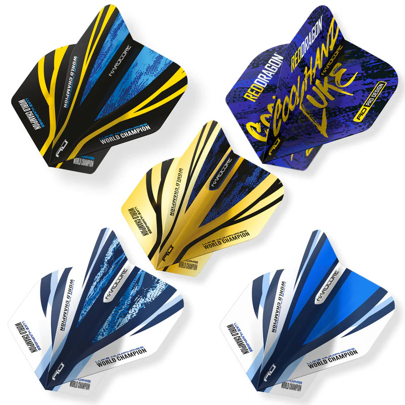 Red Dragon Luke Humphries World Champion Hardcore Flight Collection