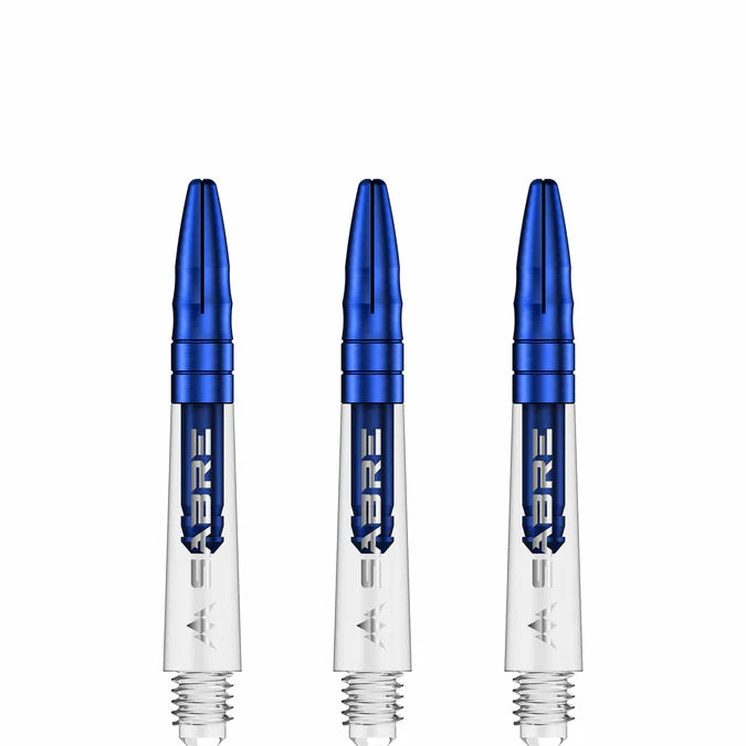 Mission Sabre Clear-Blue Top Polycarbonate Dart Shaft Stem image 2