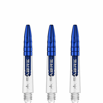Mission Sabre Clear-Blue Top Polycarbonate Dart Shaft Stem image 2