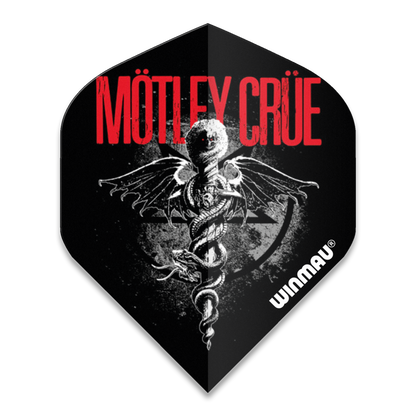 Winmau Rock Legends Motley Crue Dr Feelgood Dart Flights