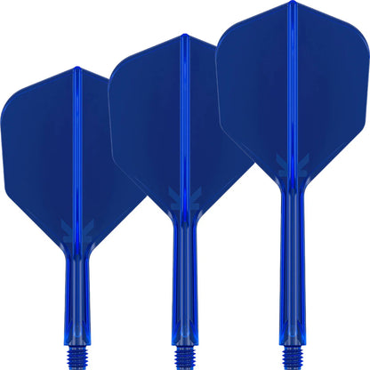 Target K-Flex Blue No6 Dart Flights image 0