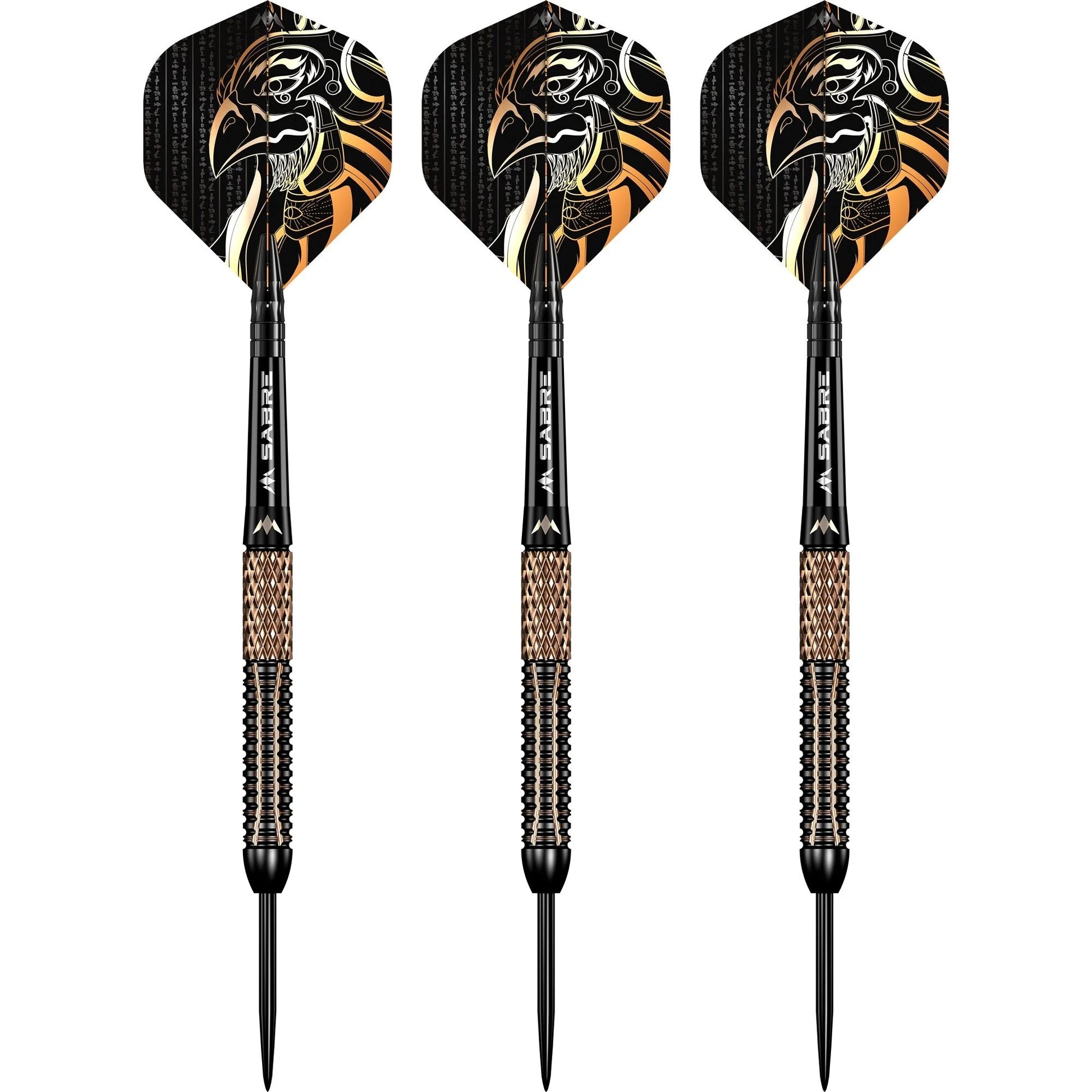 Mission Horus Black & Bronze Electro Plated 97.5% Tungsten Steel Tip Dart Set image 3