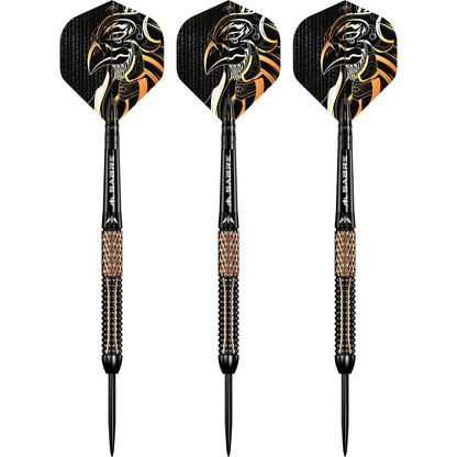Mission Horus Black & Bronze Electro Plated 97.5% Tungsten Steel Tip Dart Set image 3