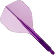 Condor AXE 120 Standard Clear Purple Dart Flights