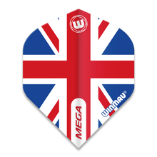 Winmau Mega Standard Union Jack Dart Flight