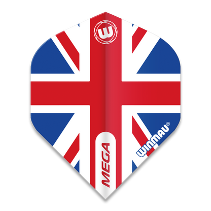 Winmau Mega Standard Union Jack Dart Flight