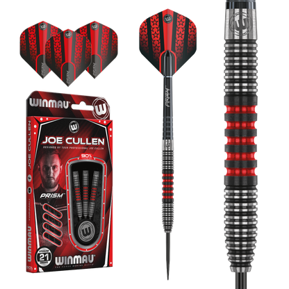 Winmau Joe Cullen 90% Tungsten Steel Tip Dart Set image 0