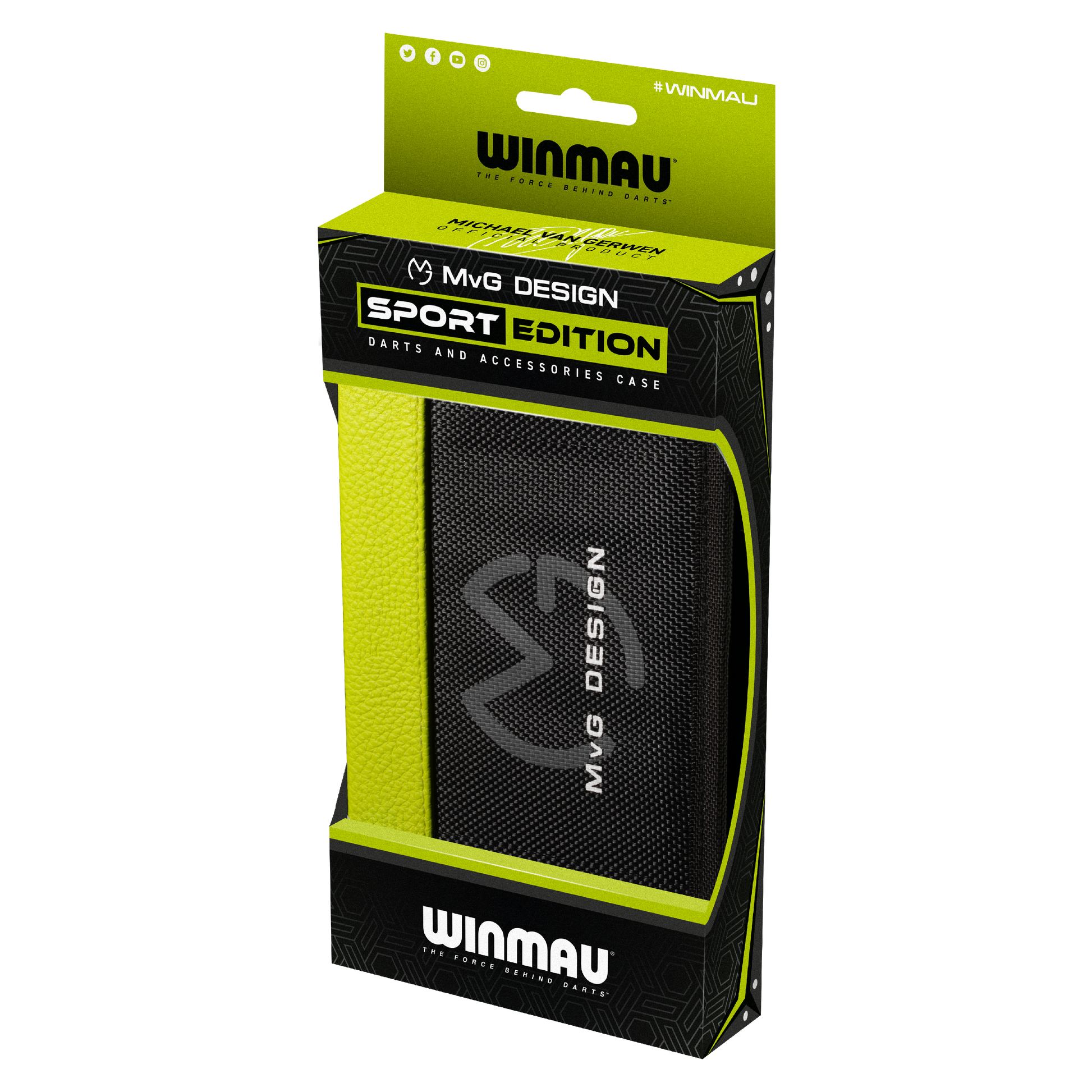 Winmau Michael Van Gerwen MvG Sport Edition Dart Case image 0