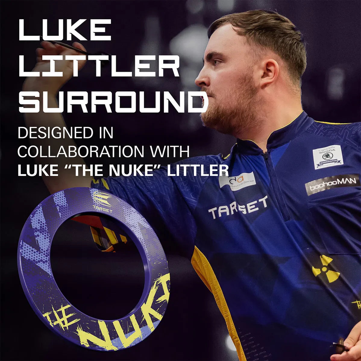 Target Luke 'The Nuke' Littler Dartboard Surround image 5