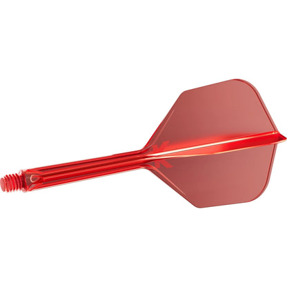 Target K-Flex Red No6 Dart Flights image 1