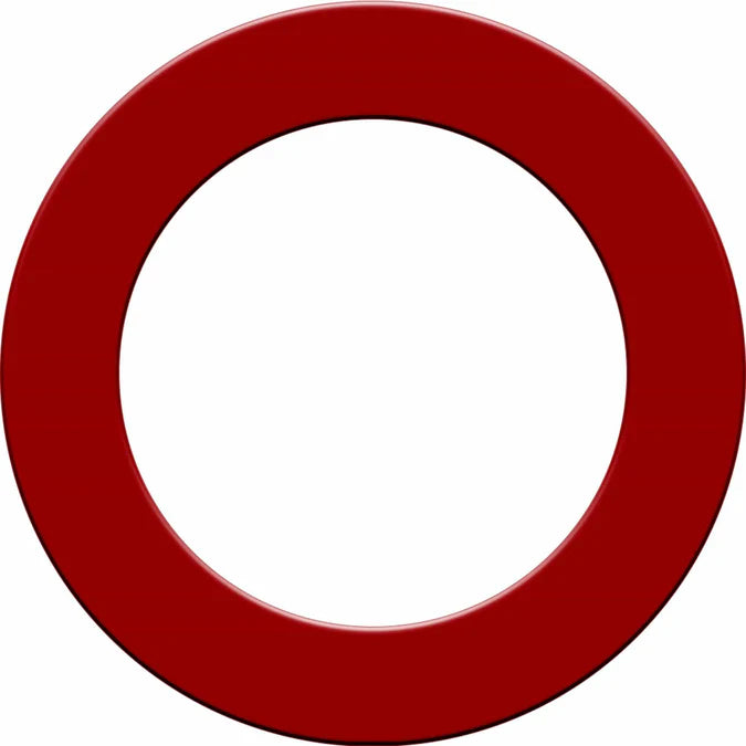 Designa Plain Red Dartboard Surround image 0