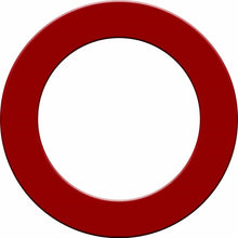 Designa Plain Red Dartboard Surround image 0