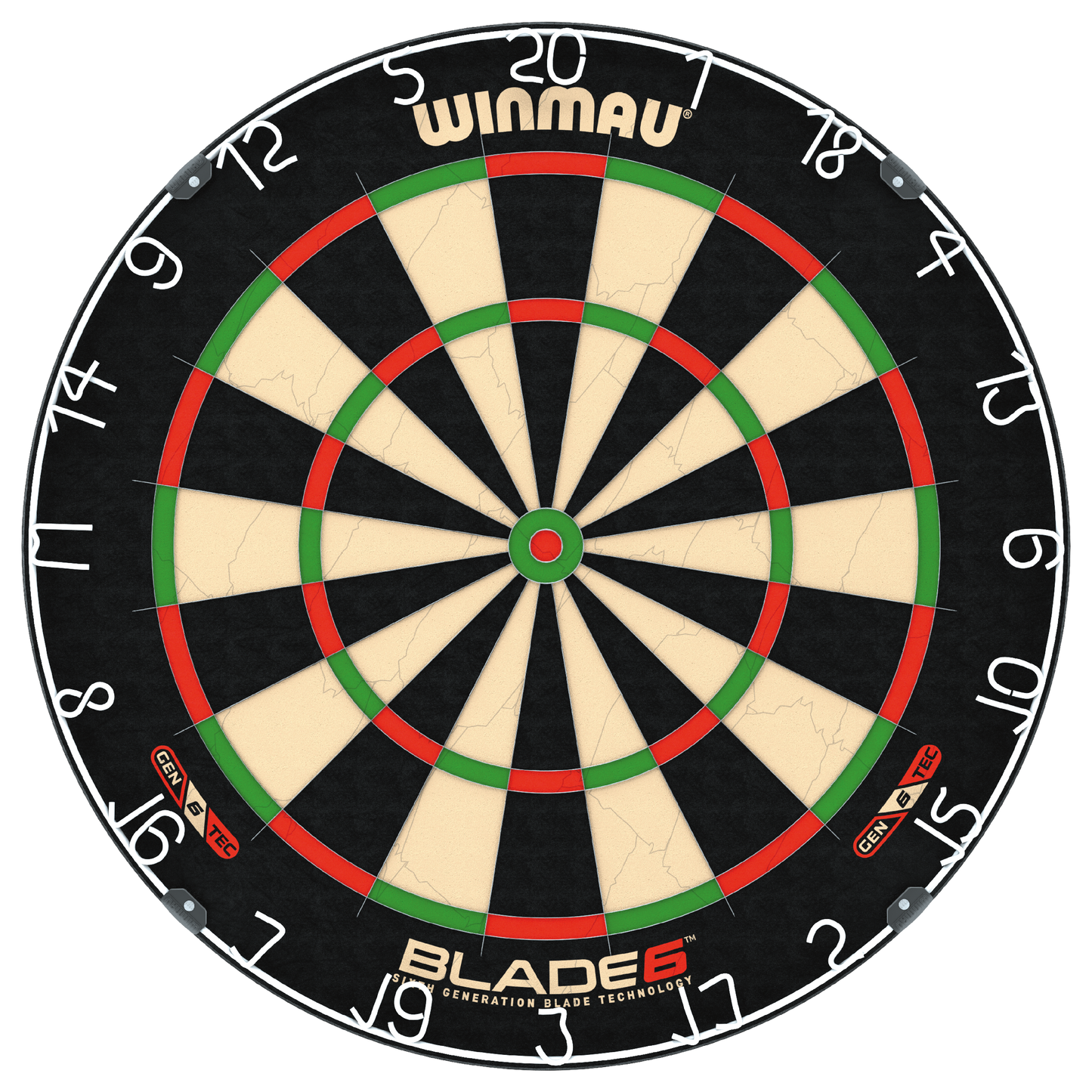 Winmau Blade 6 Single Core Dartboard image 0