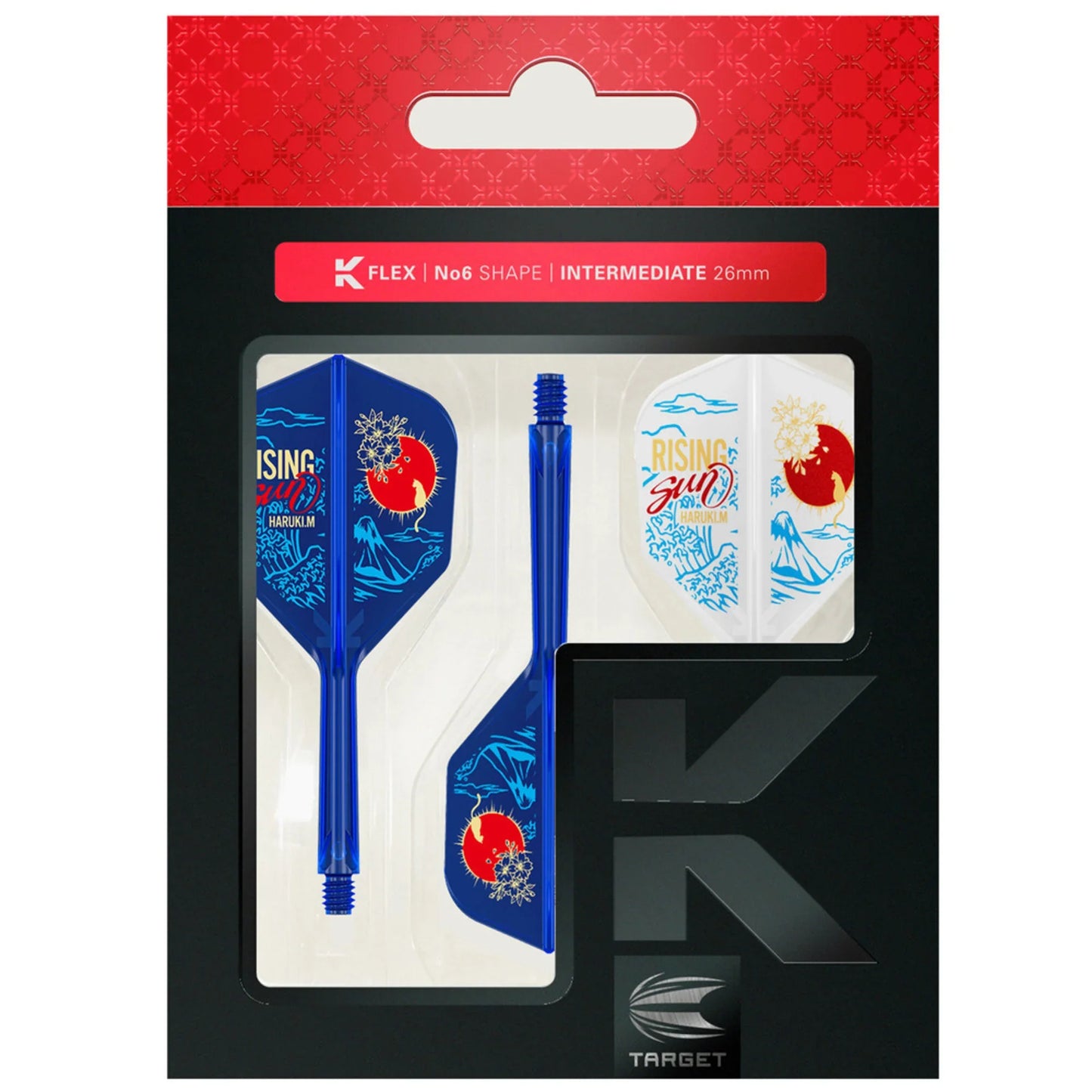Target Japan K-Flex Haruki Muramatsu Rising Sun No6 Dart Flights