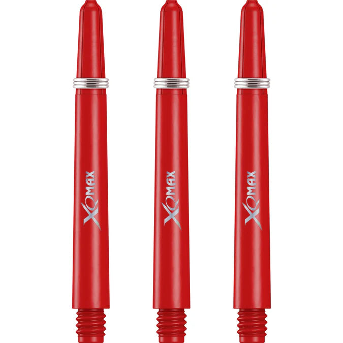 XQMax Polycarbonate Solid Red Dart Shaft Stem image 1