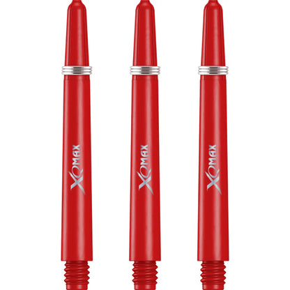 XQMax Polycarbonate Solid Red Dart Shaft Stem image 1