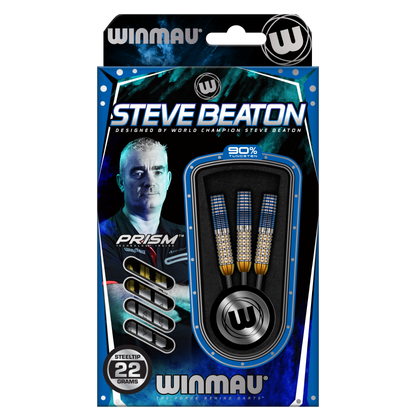 Winmau Steve Beaton Legacy Edition 90% Tungsten Steel Tip Dart Set image 5