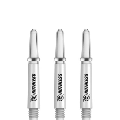 Ruthless Nylon White Deflectagrip Dart Shaft Stem image 3