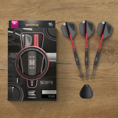 Target Scope 03 90% Tungsten Swiss Point Steel Tip Dart Set image 6