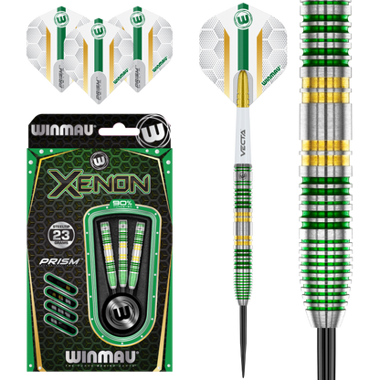 Winmau Xenon 90% Tungsten Steel Tip Dart Set image 0