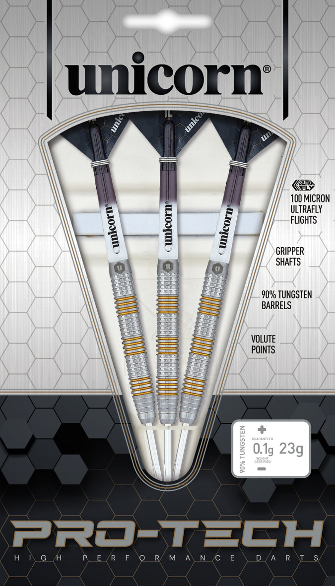 Unicorn Pro-tech Style 3 90% Tungsten Steel Tip Dart Set image 0