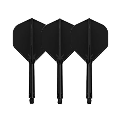 Target K-Flex Black No2 Dart Flights image 2