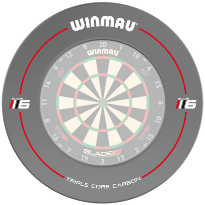 Winmau Blade 6 Grey Dartboard Surround image 1