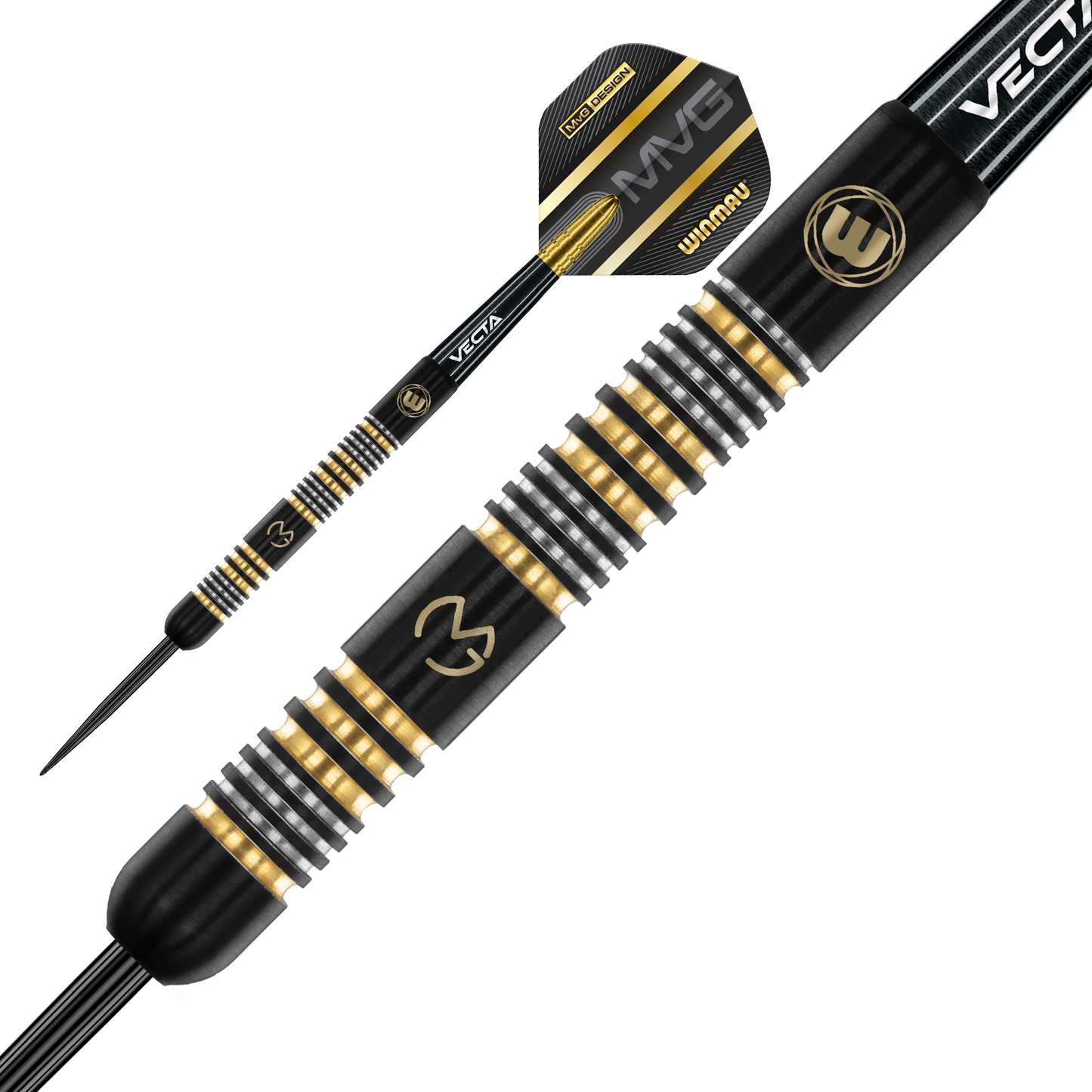 Winmau Michael Van Gerwen Trilogy Steel Tip Dart Set image 1