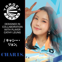 Target K-Flex Cathy Leung Charis Blue No2 Dart Flights