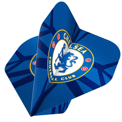 Chelsea Football Official Licensed F1 Pattern Logo 100 Micron No2 Dart Flights