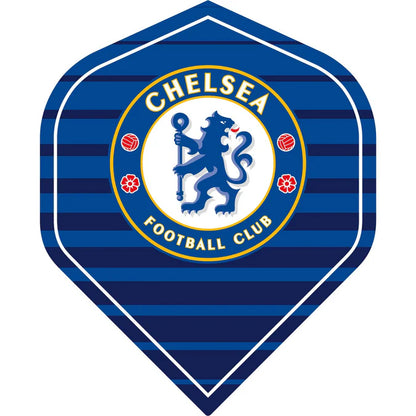 Chelsea Football Official Licensed F2 Stripe Logo 100 Micron No2 Dart Flights