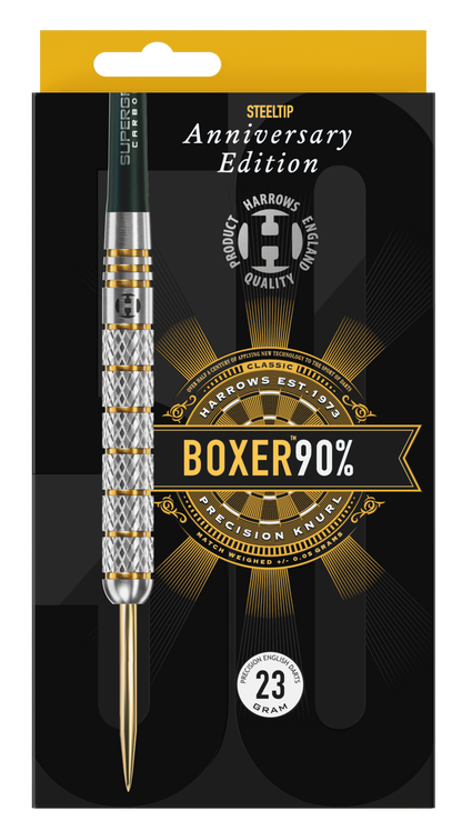 Harrows Boxer Parallel ANNIVERSARY EDITION 90% Tungsten Steel Tip Dart Set image 6