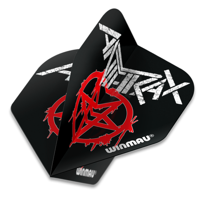Winmau Rock Legends Anthrax Logo Dart Flights