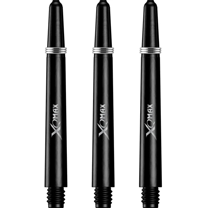 XQMax Polycarbonate Solid Black Dart Shaft Stem image 1