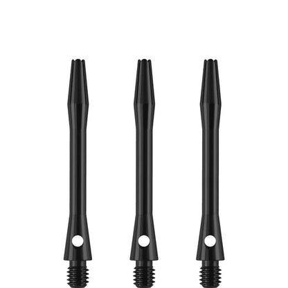 Designa Aluminium Black Metal Dart Shaft Stem image 3