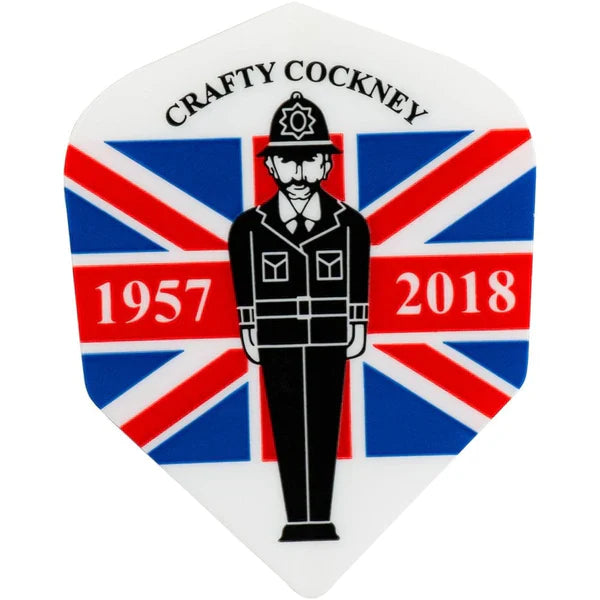 Legand Eric Bristow Crafty Cockney 1957-2018 No6 Dart Flights