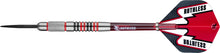 Ruthless Winners Black & Red - Front Knurl - Steel Tip Dart Set - 25g image 1