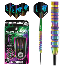 Winmau Simon Whitlock World Cup SE Rainbow 90% Tungsten Steel Tip Dart Set image 0