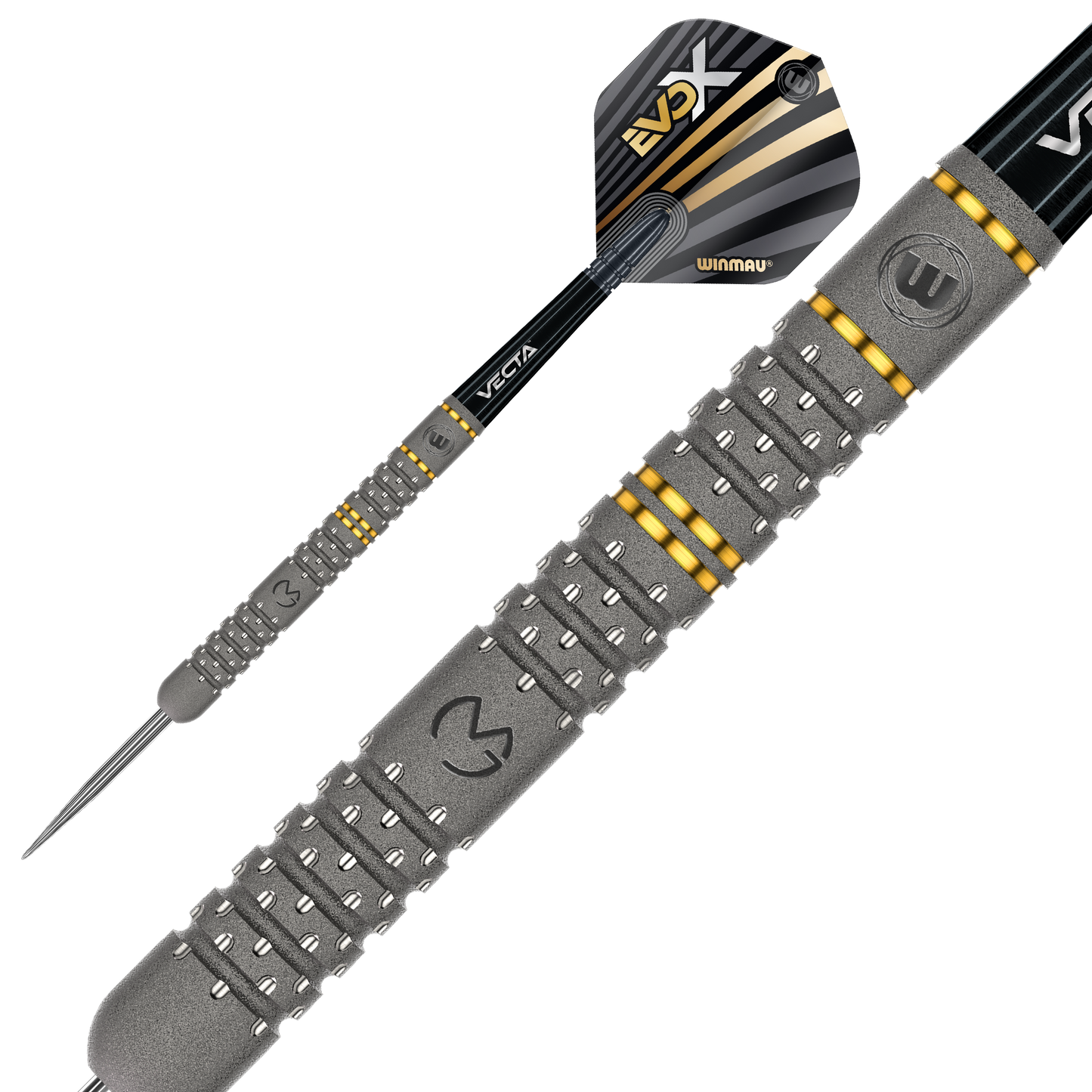 Winmau Michael Van Gerwen MVG Evo X 90% Tungsten Steel Tip Dart Set image 1