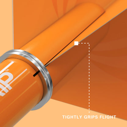 Target Pro Grip 3 Sets Orange Dart Shaft Stem image 4