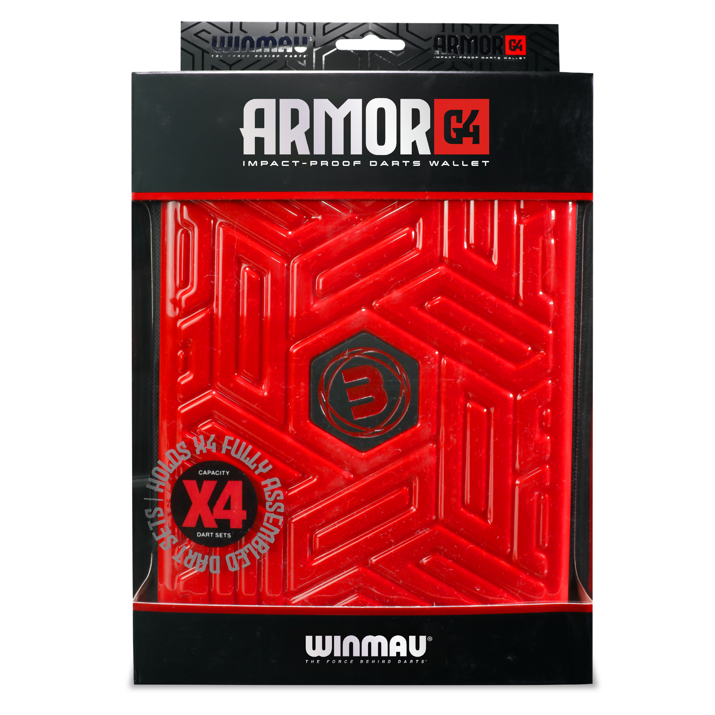 Winmau Armor G4 Red Dart Case image 4