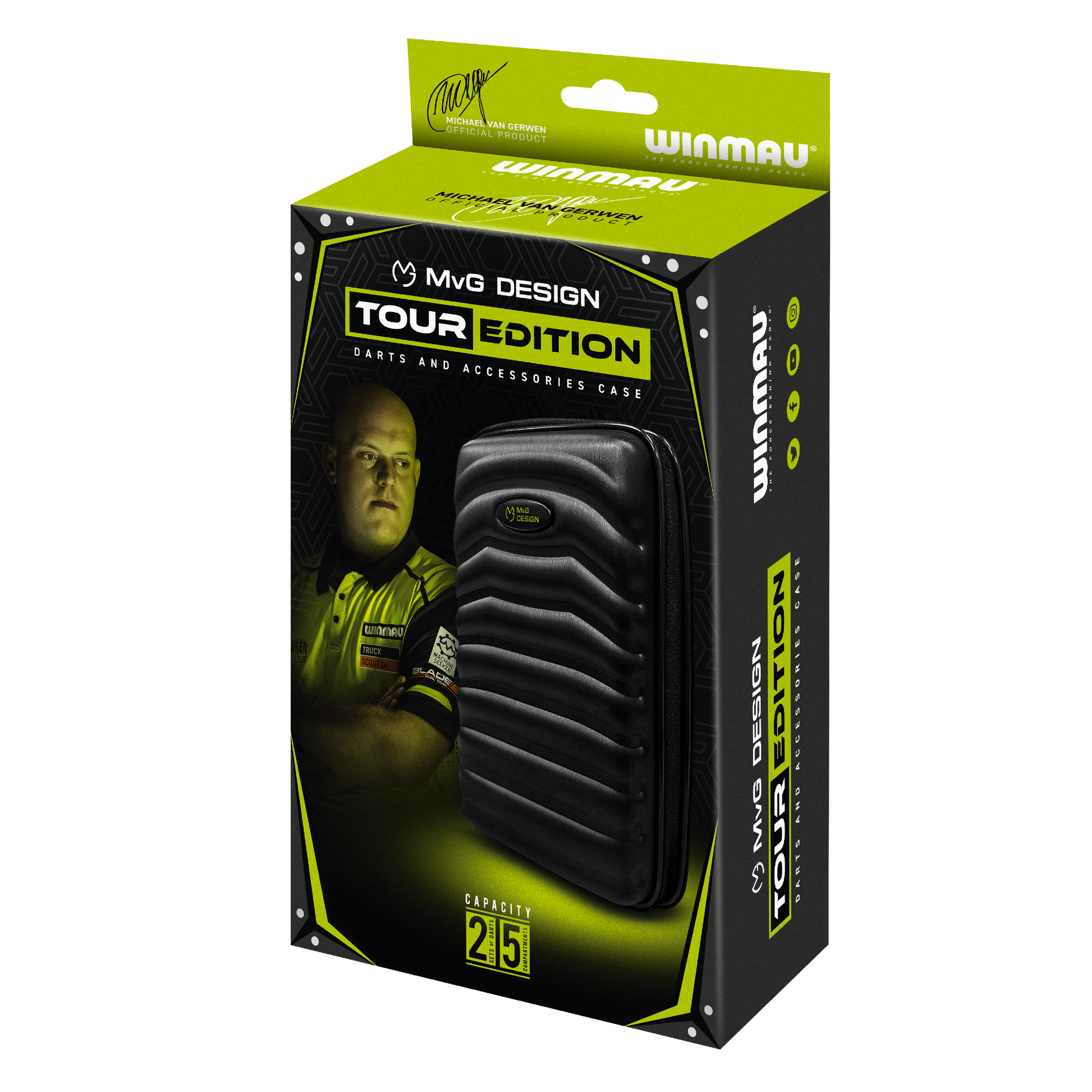 Winmau Michael Van Gerwen MvG Tour Edition Dart Case image 1