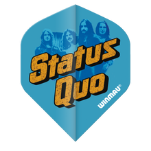 Winmau Rock Legends Status Quo Blue Dart Flights